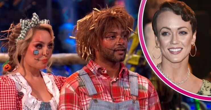 Amy Dowden and JB Gill on Strictly and Lauren Oakley smiling at event