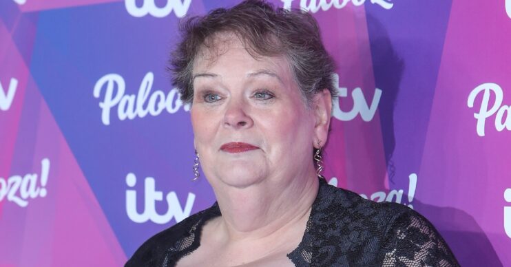 The Chase star Anne Hegerty smiling at the ITV Palooza