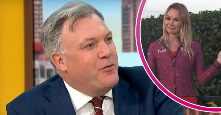 Ed Balls Amanda Holden GMB