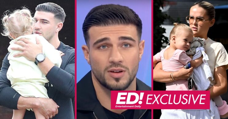 Tommy Fury and Bambi, Tommy Fury on Loose Women, Molly-Mae Hague holding Bambi