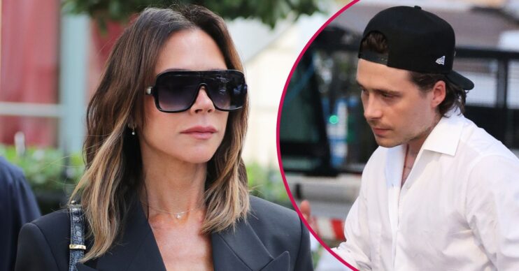 ED comp: Victoria Beckham with sunglasses / Brooklyn Beckham