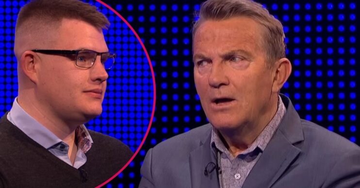 Split image of The Chase player Anthony and Bradley Walsh