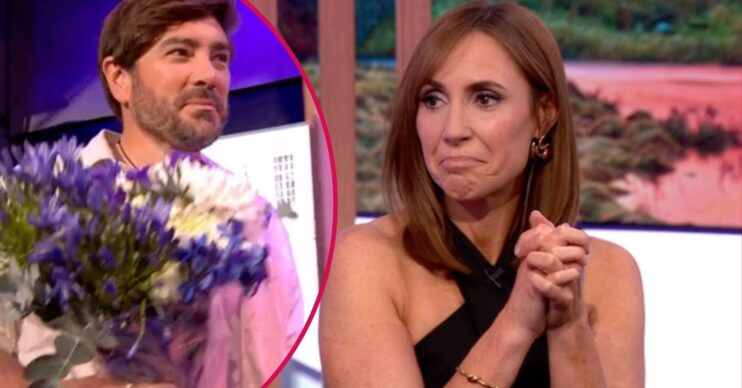 Alex Jones and husband Charlie on The One Show