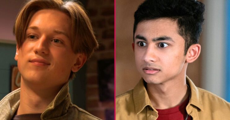 Composite image of Joel and Nugget on EastEnders (Picture: BBC/Composite: ED!)