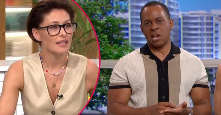 Andi Peters and Emma Willis presenting This Morning