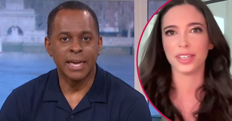 Andi Peters speaking on This Morning / Brittany Hugoboom
