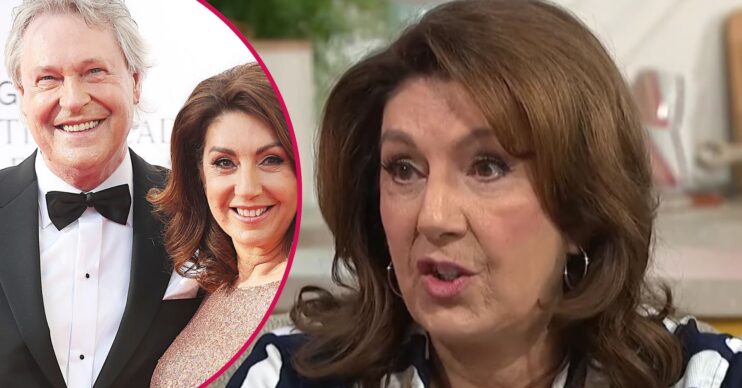 Jane McDonald and her fiance Eddie