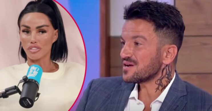 ED comp: Peter Andre on Loose Women / Katie Price on podcast