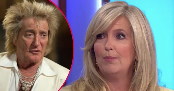 Rod and Penny looking serious