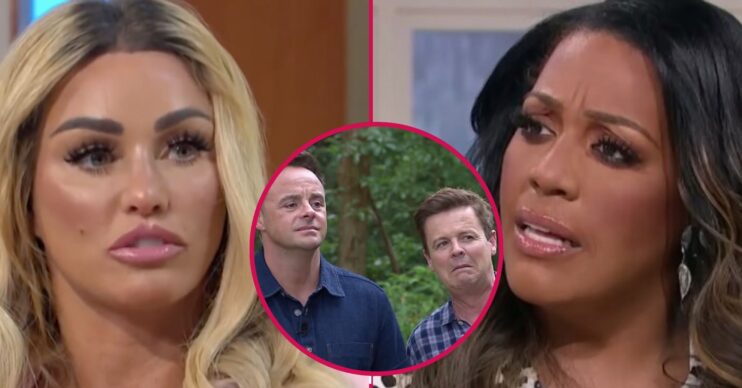 Katie Price, Ant and Dec and Alison Hammond