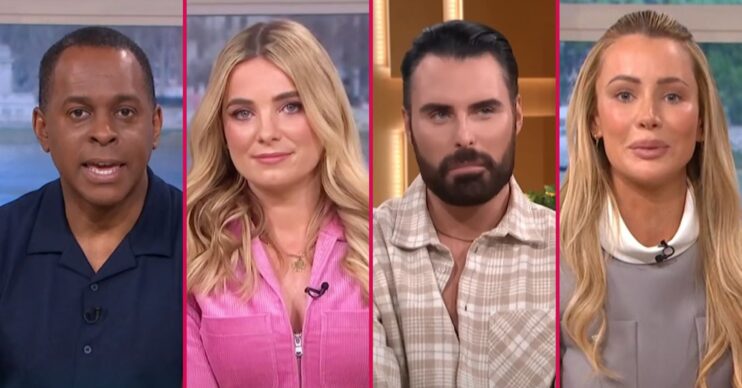 Andi, Sian, Rylan and Olivia on this Morning