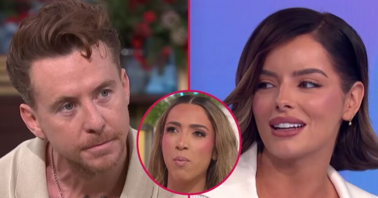 Danny Jones, GK Barry and Maura Higgins