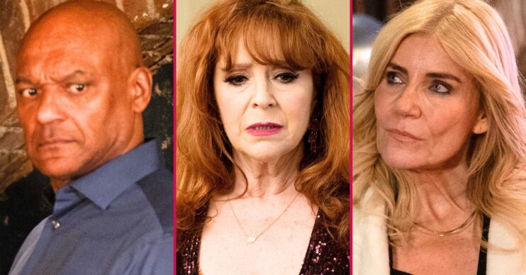 EastEnders' George, Elaine, Cindy