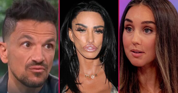 Peter Andre, Katie Price, and Emily Andre