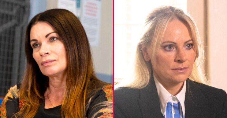 Carla and Lisa in Coronation Street