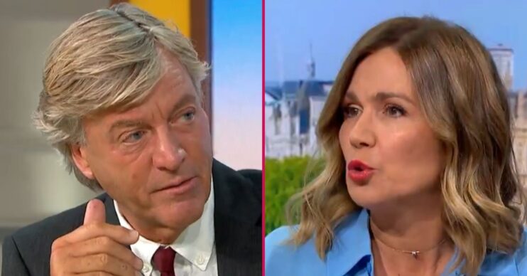 Richard Madeley and Susanna Reid on GMB today