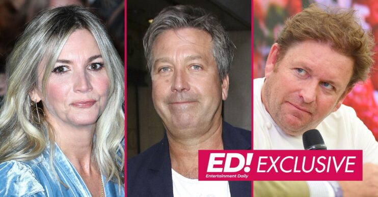 Lisa Faulkner, John Torode, and James Martin