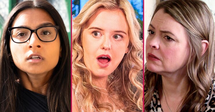 Coronation Street's Asha, Summer, Tracy