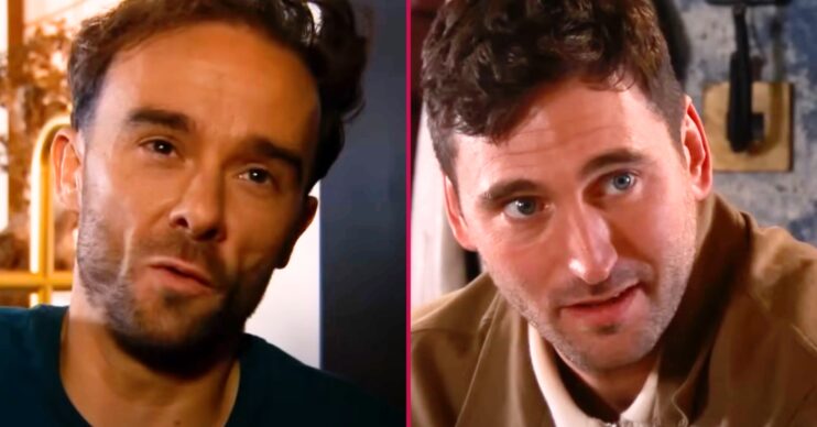 Coronation Street's David, Kit split pic