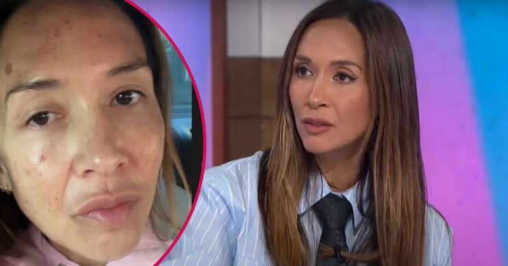 Myleene Klass on Loose Women and on her Instagram Story