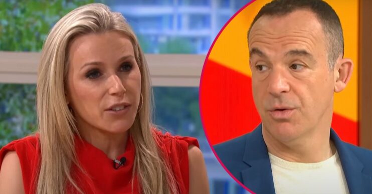 Lara Lewington on This Morning / Martin Lewis on GMB