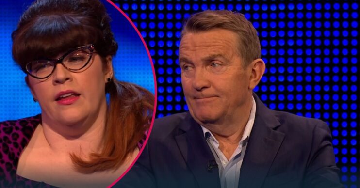 Jenny Ryan on The Chase / Bradley Walsh looking unimpressed