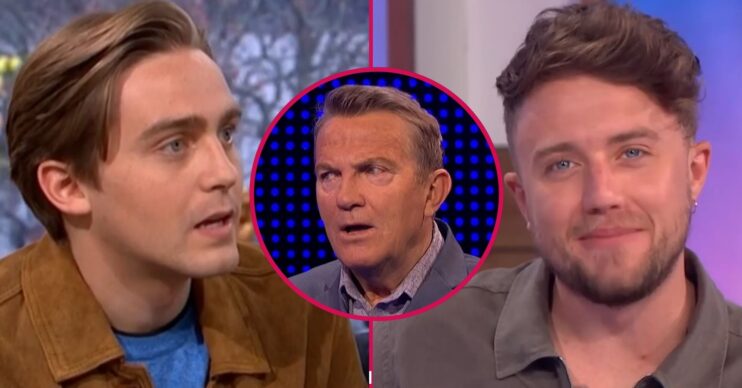 Barney Walsh Roman Kemp and Bradley Walsh