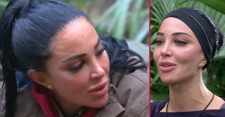 Tulisa Contostavlos on ITV's I'm A Celebrity