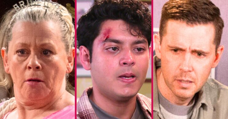 Coronation Street's Bernie, Aadi, Todd