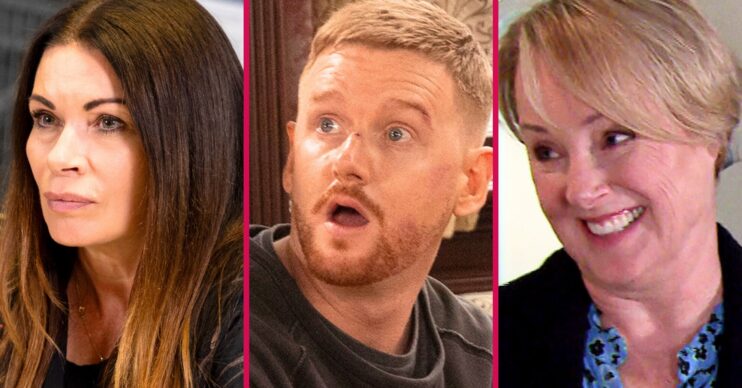 Coronation Street's Carla, Gary, Sally