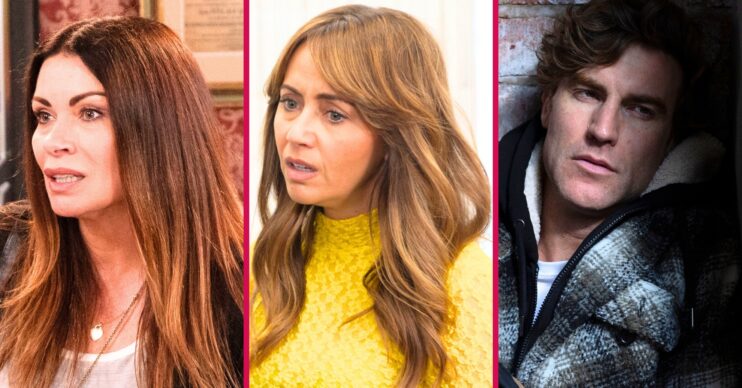 Coronation Street's Carla, Maria, Theo