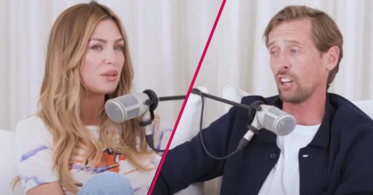 ED split: Abbey Clancy / Peter Crouch on podcast
