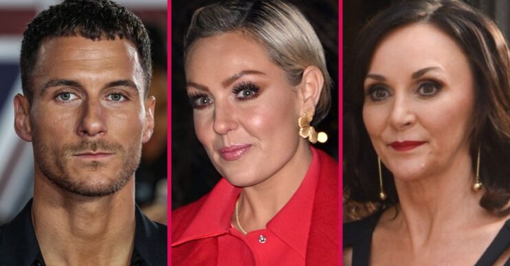 Gorka Marquez, Amy Dowden and Shirley Ballas