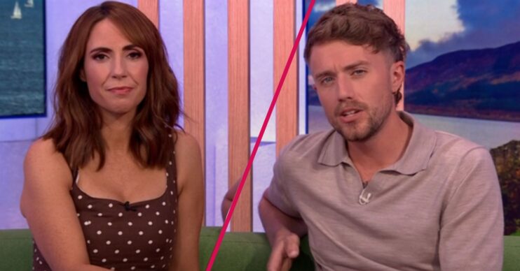 The One Show hosts Alex Jones and Roman Kemp