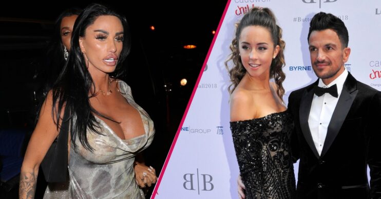 Katie Price / Emily MacDonagh and Peter Andre