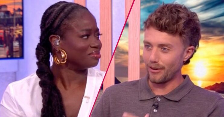 Clara Amfo and Roman Kemp hosting The One Show