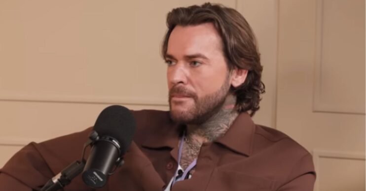 Pete Wicks emotional