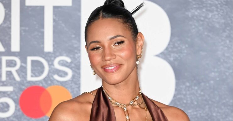 Vick Hope on the red carpet