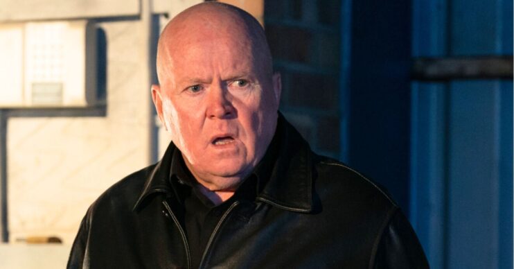 Phil looks shocked on EastEnders