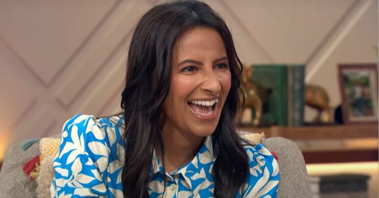 Ranvir Singh laughing on Lorraine