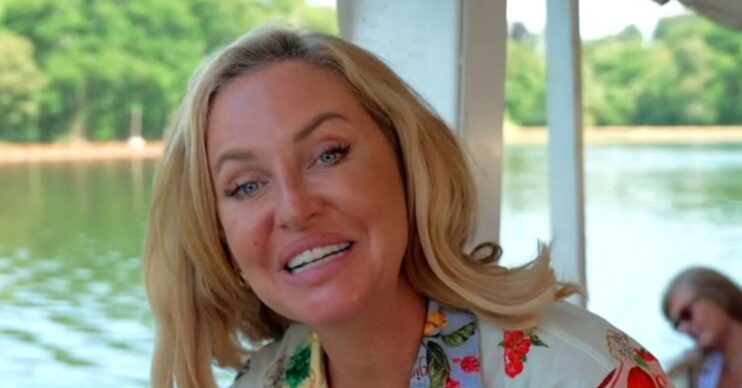 Josie Gibson smiling on This Morning