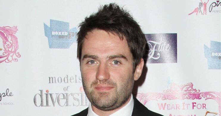 George Gilbey on the red carpet