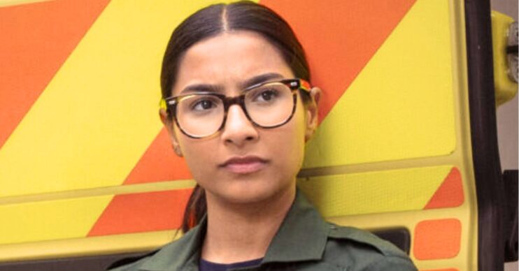 Close-up of Asha on Coronation Street (Credit: ITV/Composite: ED!)