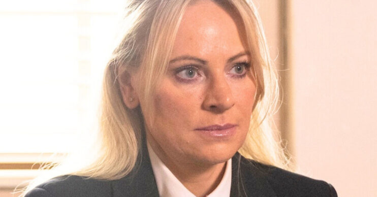 Coronation Street's Lisa Swain serious