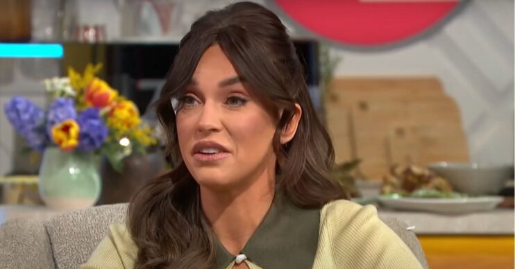 Vicky Pattison speaking on Lorraine