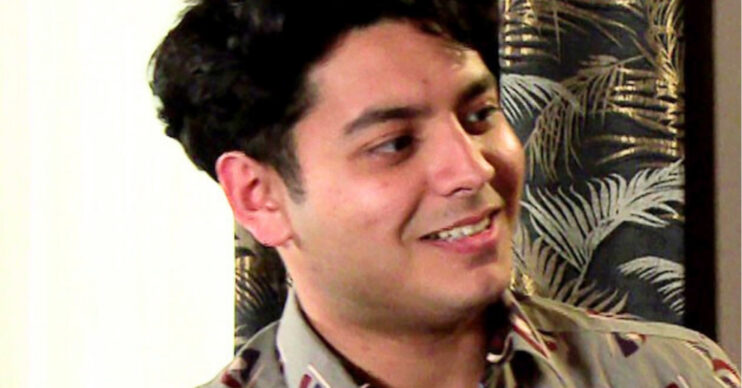 Coronation Street's Aadi smiling