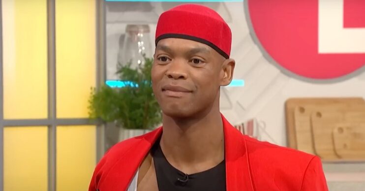 Johannes Radebe on Lorraine