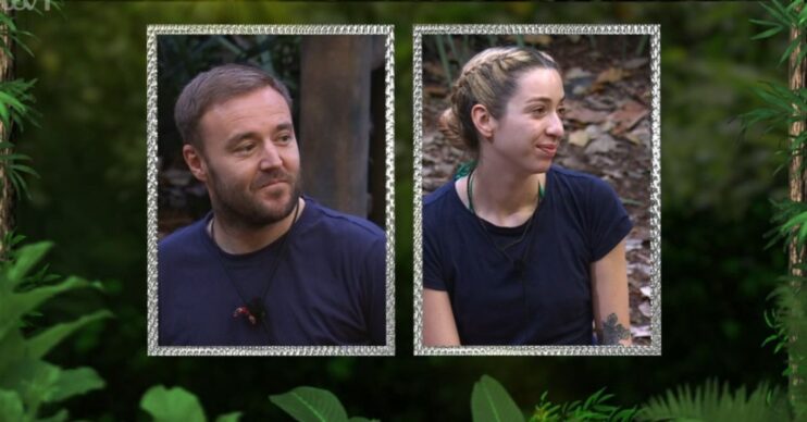 Alan and GK on I'm A Celeb