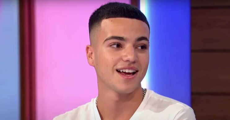 Junior Andre smiles during his Loose Women appearance