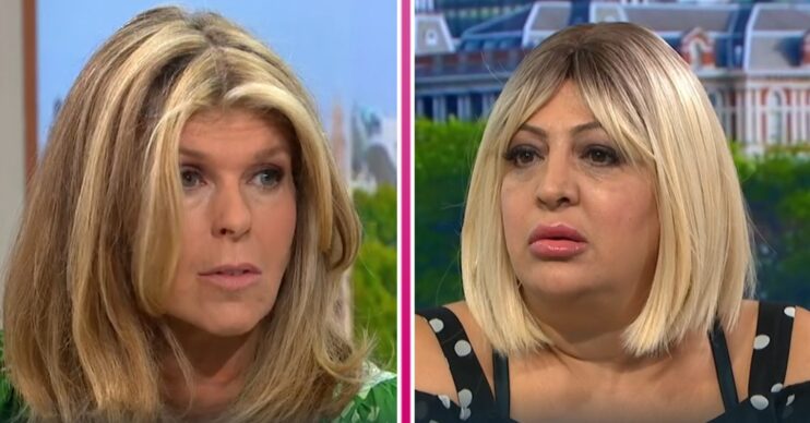 Kate Garraway and Sawsan Choucair on GMB today